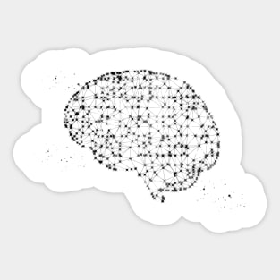 Human brain Sticker